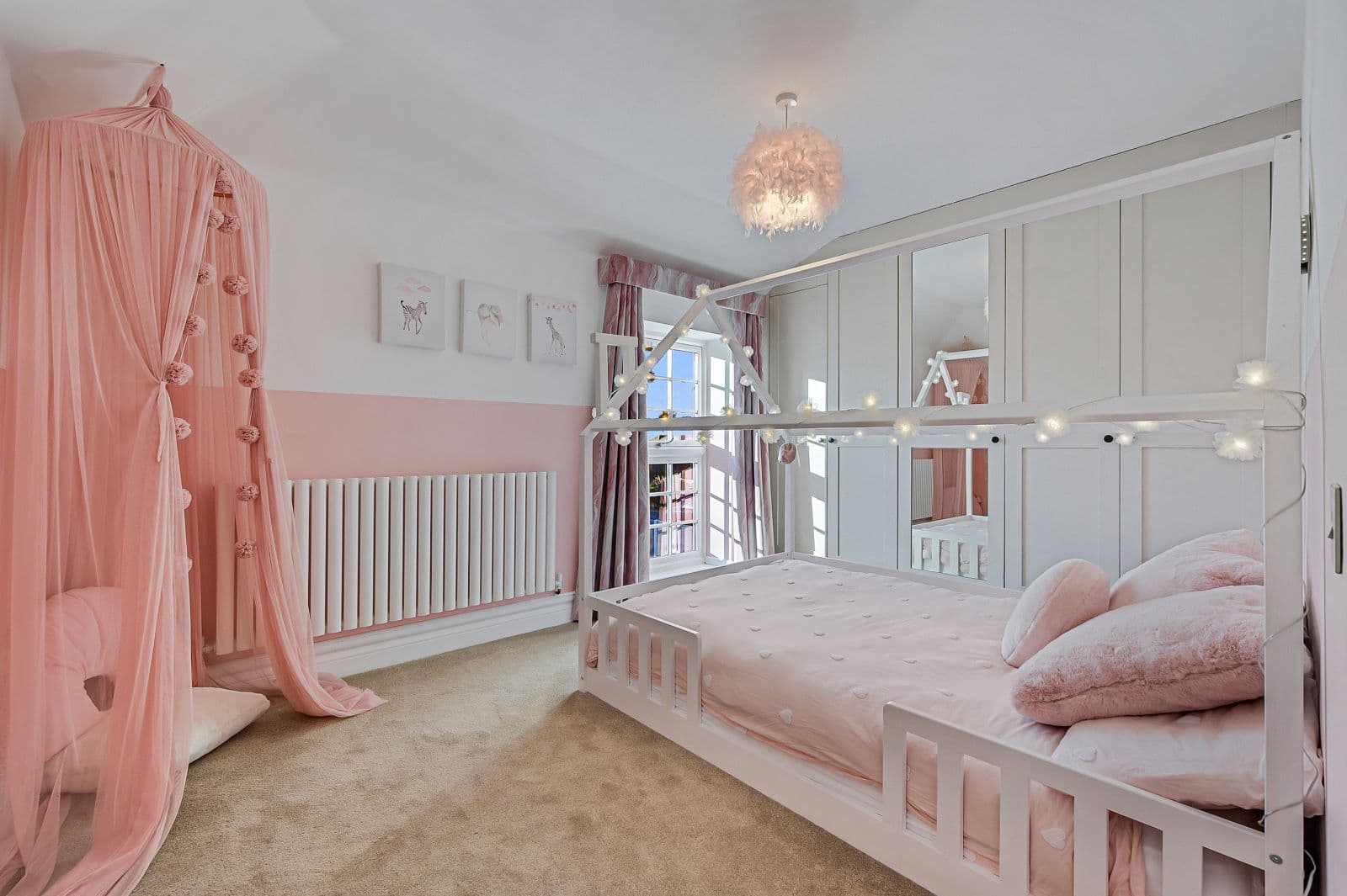 pink bedroom