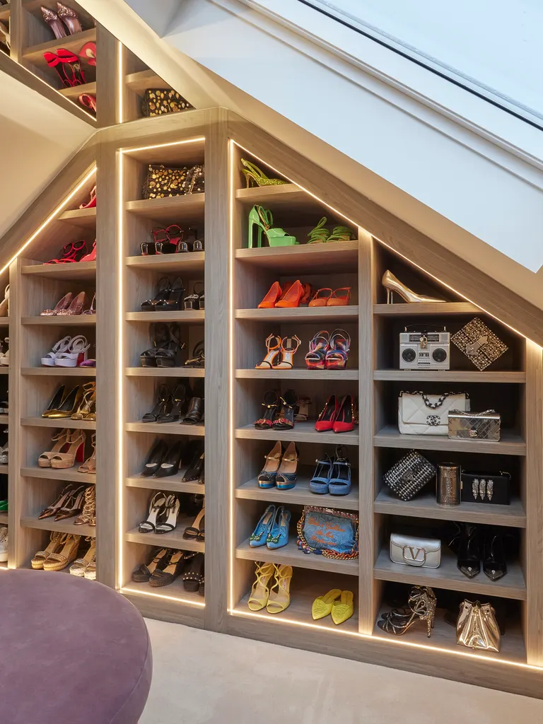 Chatsworth House bespoke shelving by Mia James