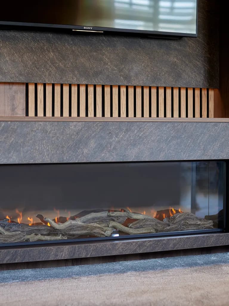 Church Lane fireplace detail by Mia James