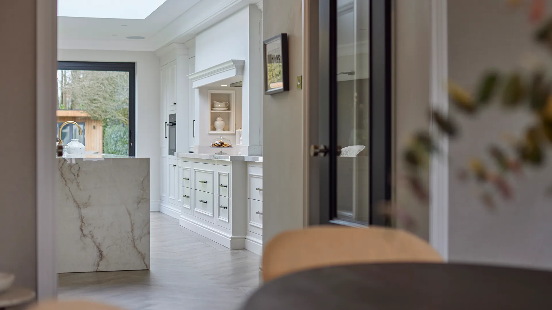 Noble House kitchen and living space by Mia James