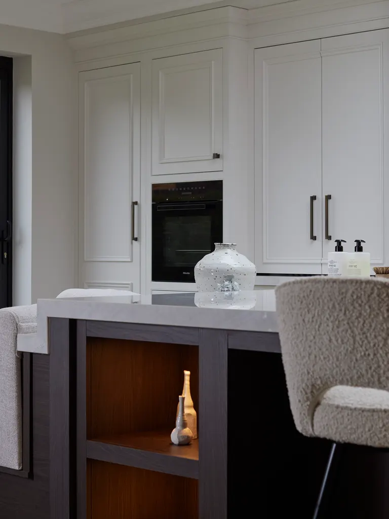 Noble House kitchen breakfast bar by Mia James